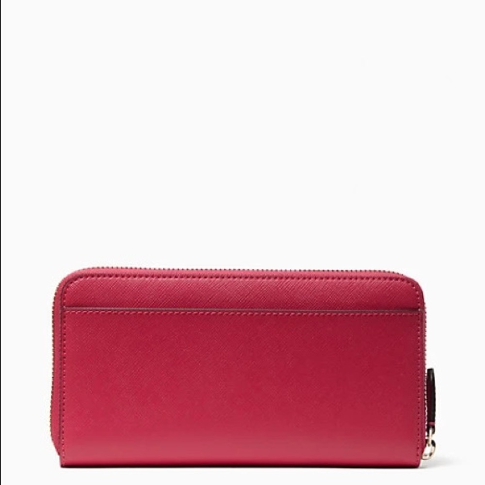 Kate Spade Brynn Large Continental Wallet in Pink Ruby - Picture 3 of 3